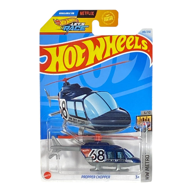 Hot Wheels Proper Chopper - Metro Series 6/10 - Collectors World Toys Hover Image