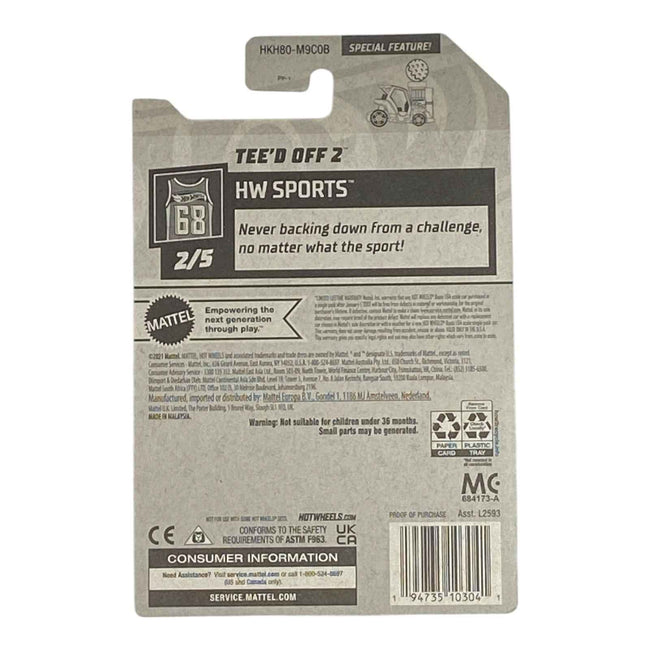 Hot Wheels Tee'd Off 2 - HW Sports Series 2/5 Main Image
