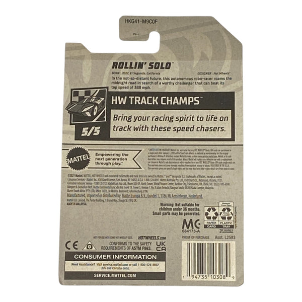 Hot Wheels Rollin' Solo -| Track Champs Series 5/5