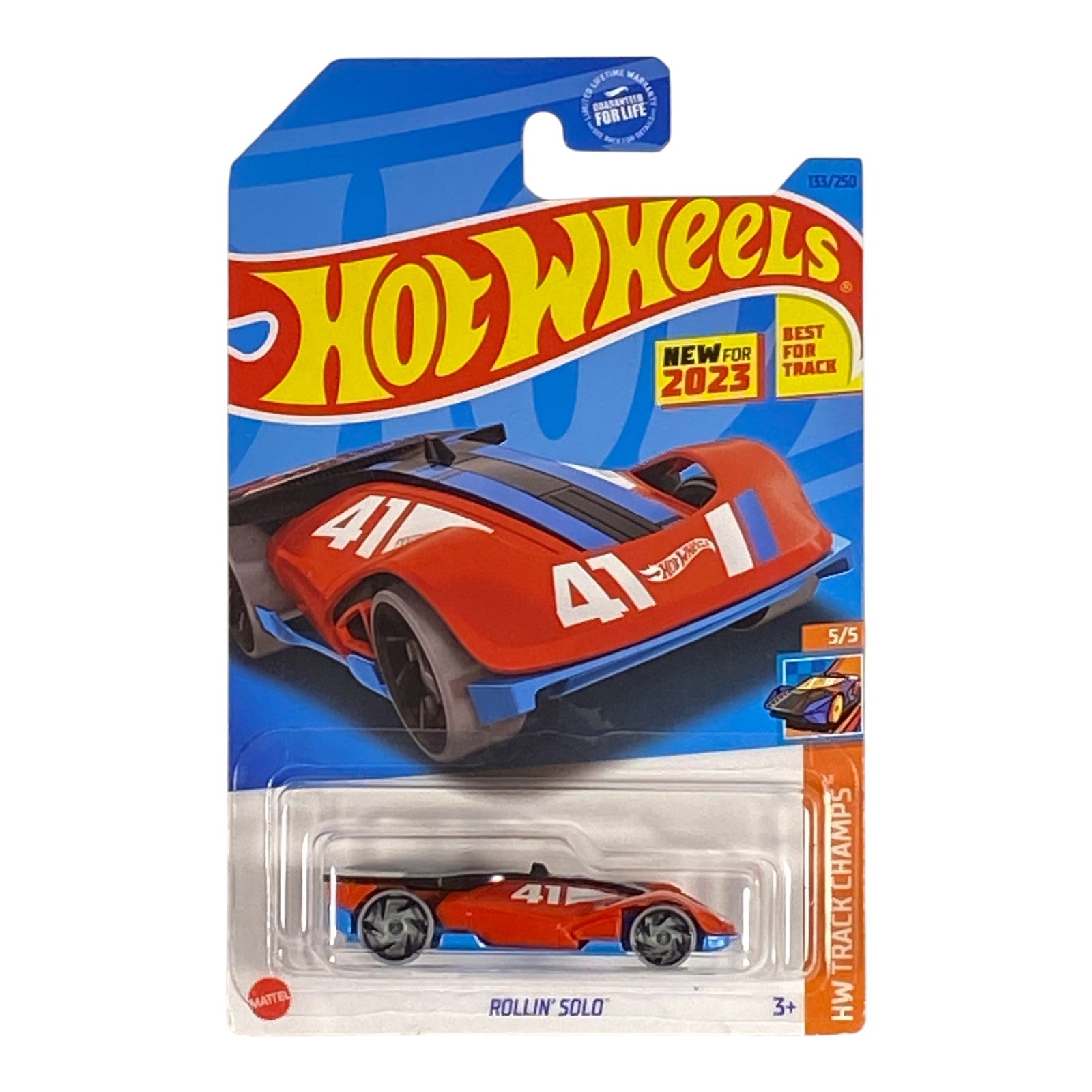 Hot Wheels Rollin' Solo - HW Track Champs Series 5/5 - Collectors World Toys Main image