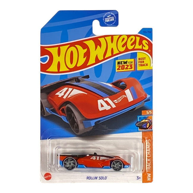 Hot Wheels Rollin' Solo - HW Track Champs Series 5/5 - Collectors World Toys Hover Image