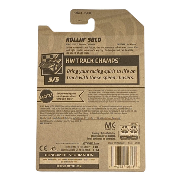 Hot Wheels Rollin' Solo | Track Champs Series 5/5