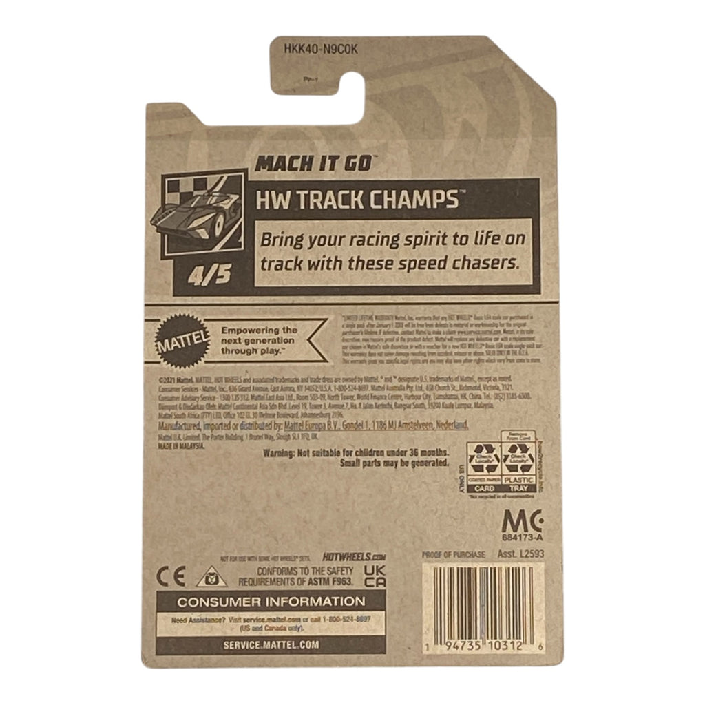 Hot Wheels Mach It Go - HW Track Champs Series 4/5 - Collectors World Toys