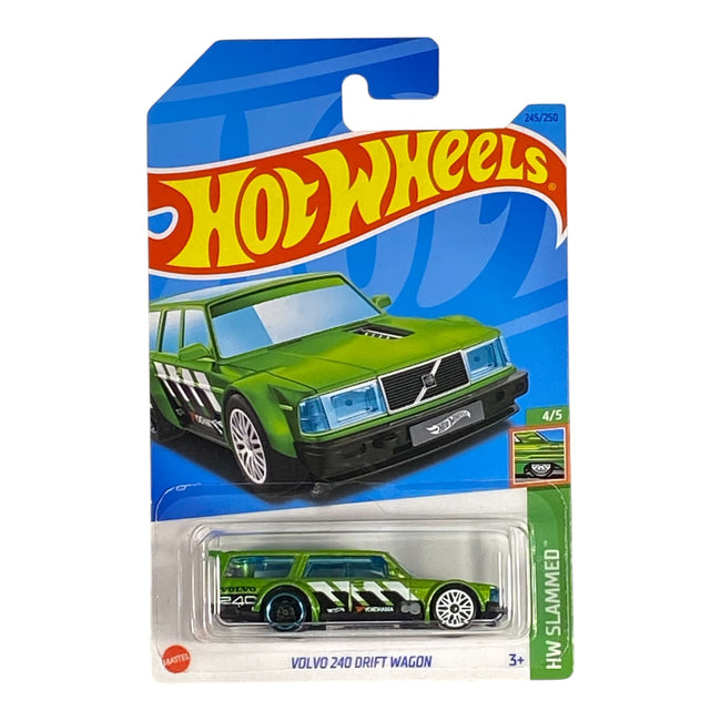 Hot Wheels Volvo 240 Drift Wagon - HW Slammed Series 4/5 - Collectors World Toys Hover Image