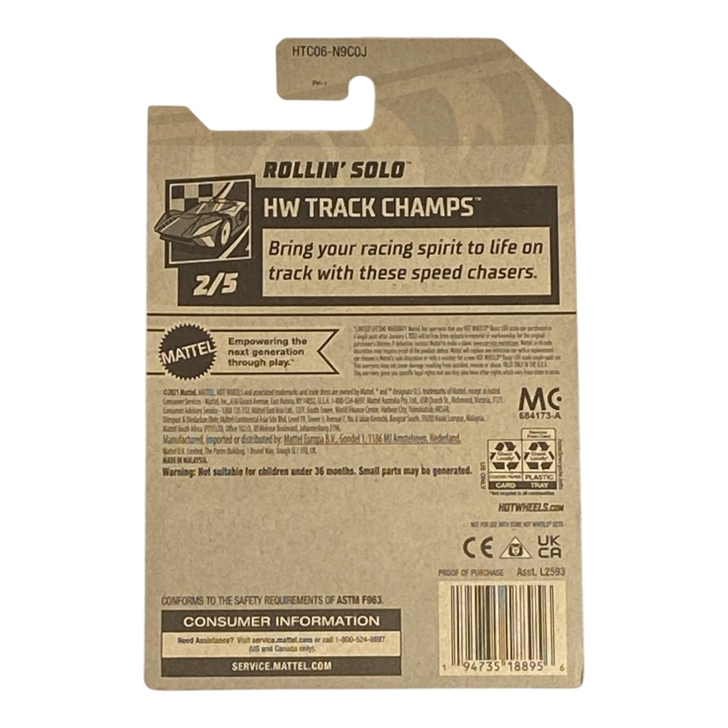 Hot Wheels Rollin' Solo - HW Track Champs Series 2/5 - Collectors World Toys