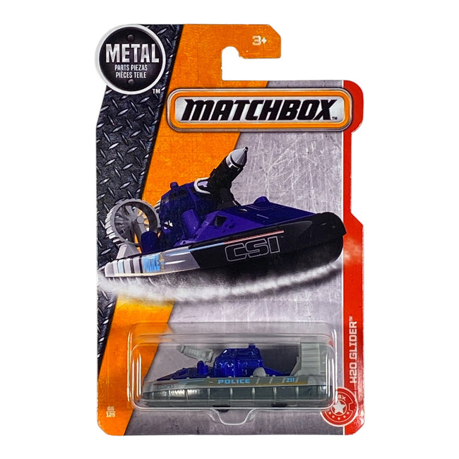 Matchbox H20 Glider - Police CSI - Matchbox Series 68/125 - Collectors World Toys Hover Image