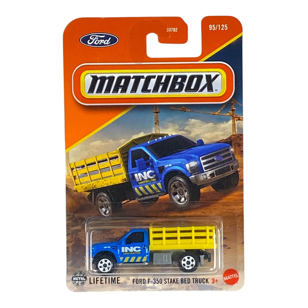 Matchbox Ford F-350 Stake Bed Truck - Matchbox 2025 Series 95/125 - Collectors World Toys
