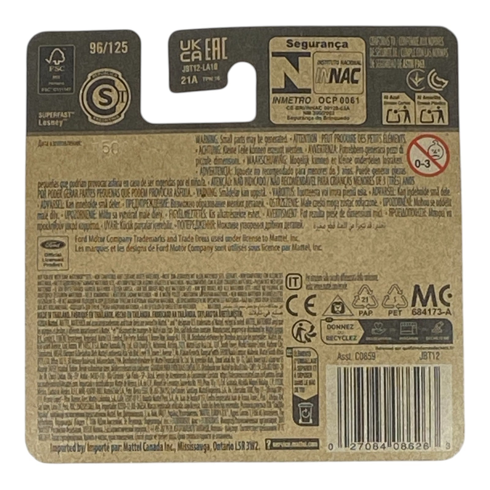 Matchbox 2016 Ford Interceptor Utility - Matchbox Series 96/125 Short Card - Collectors World Toys