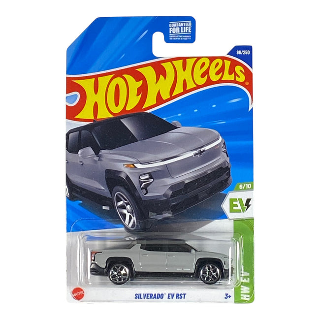 Hot Wheels Silverado EV RST - HW EV Series 6/10 - Collectors World Toys Hover Image