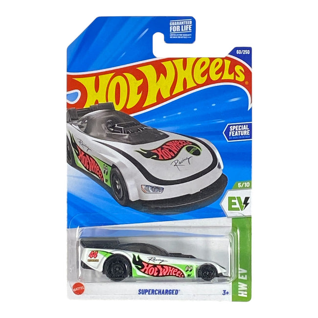 Hot Wheels Supercharged - HW EV Series 5/10 - Collectors World Toys Hover Image