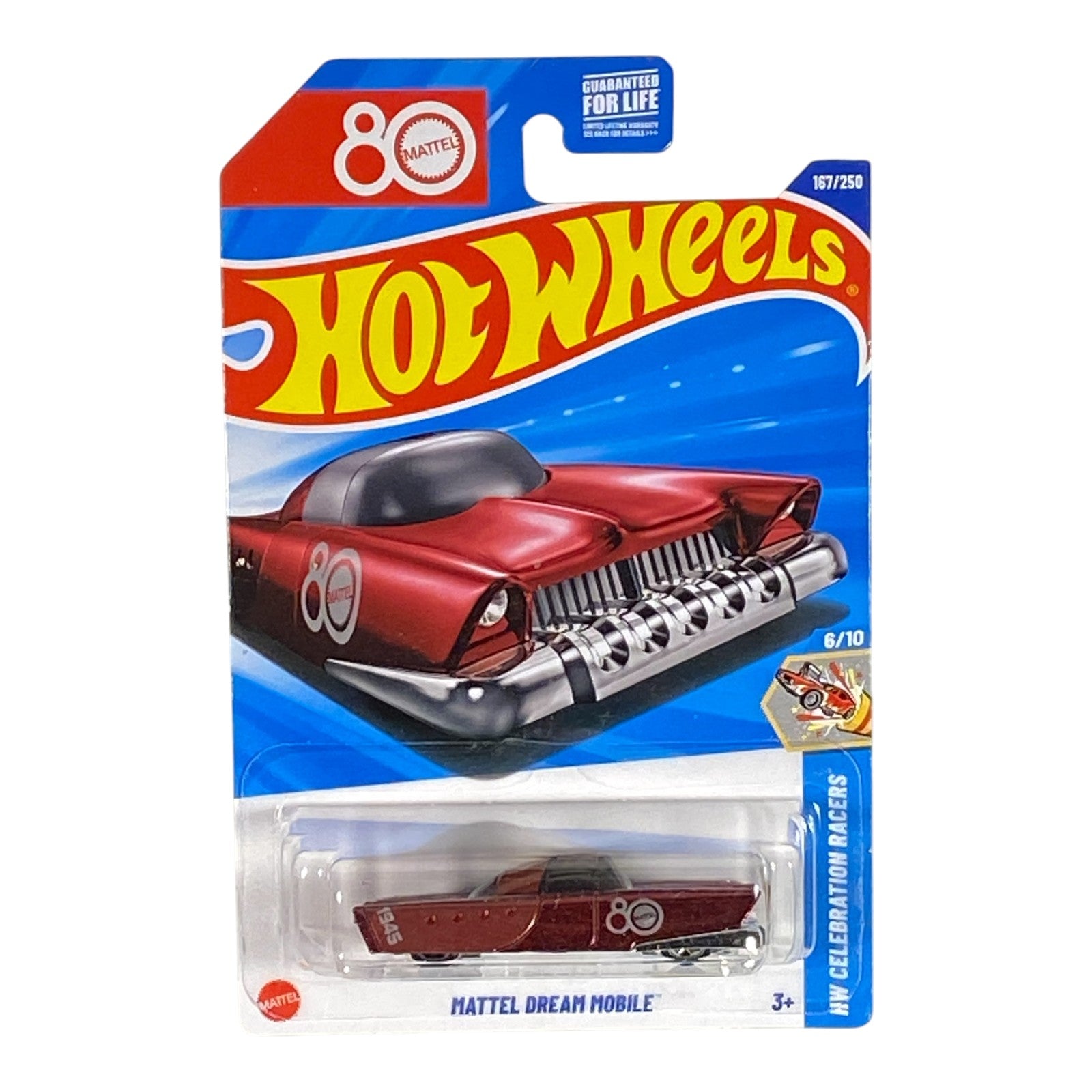 Hot Wheels Mattel Dream Mobile - HW Celebration Racers Series 6/10 Main image