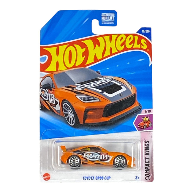 Hot Wheels Toyota GR86 Cup - Compact Kings Series 1/10 - Collectors World Toys Hover Image