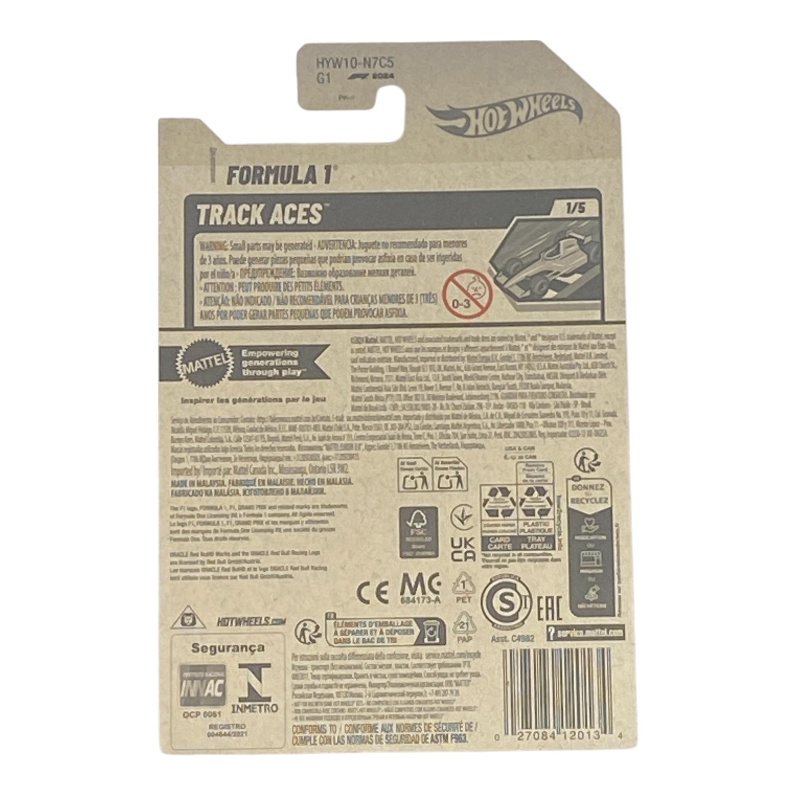 Hot Wheels Oracle Red Bull Racing - Track Aces Series 1/5 - Collectors World Toys