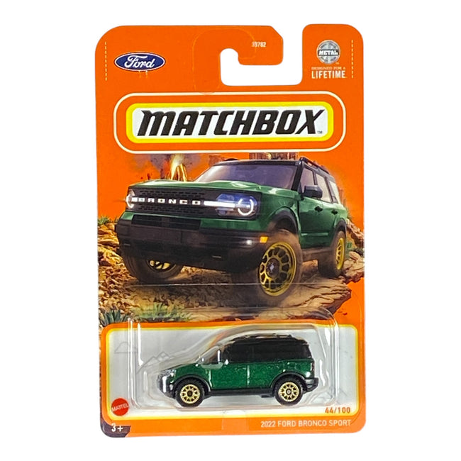 Matchbox 2022 Ford Bronco Sport - Matchbox Series 44/100 - Collectors World Toys Hover Image