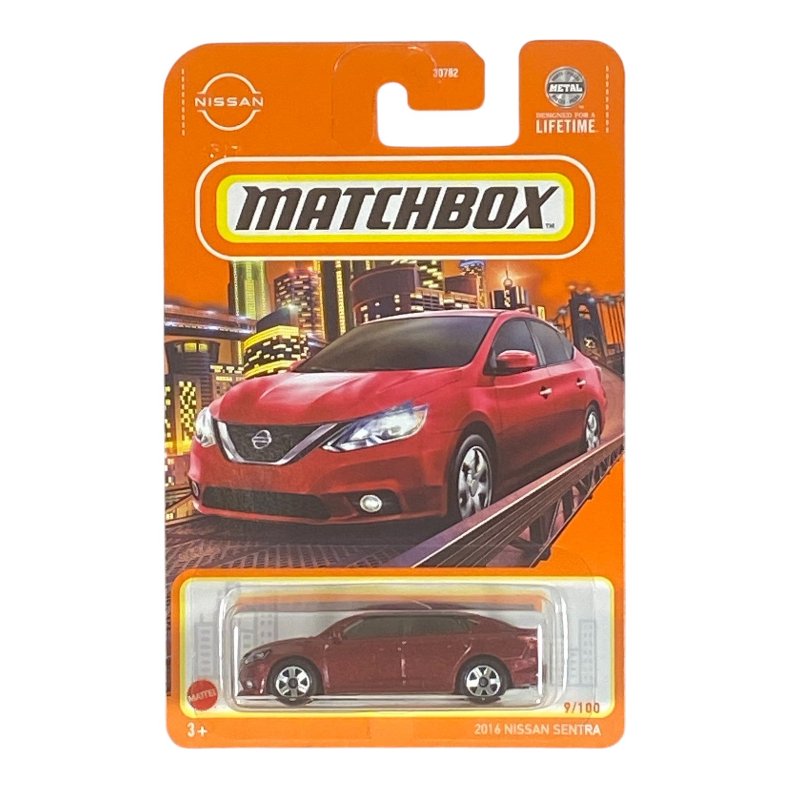 Matchbox 2016 Nissan Sentra - Matchbox Series 9/100 - Collectors World Toys