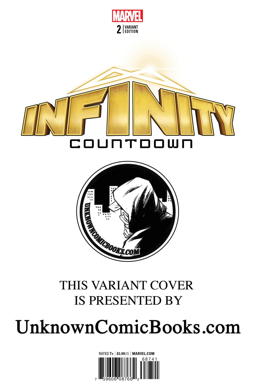 Infinity Countdown #2 (Of 5) Unknown Comic Books Granov Exclusive VIRGIN VAR 4/18/2018 - Collectors World Toys