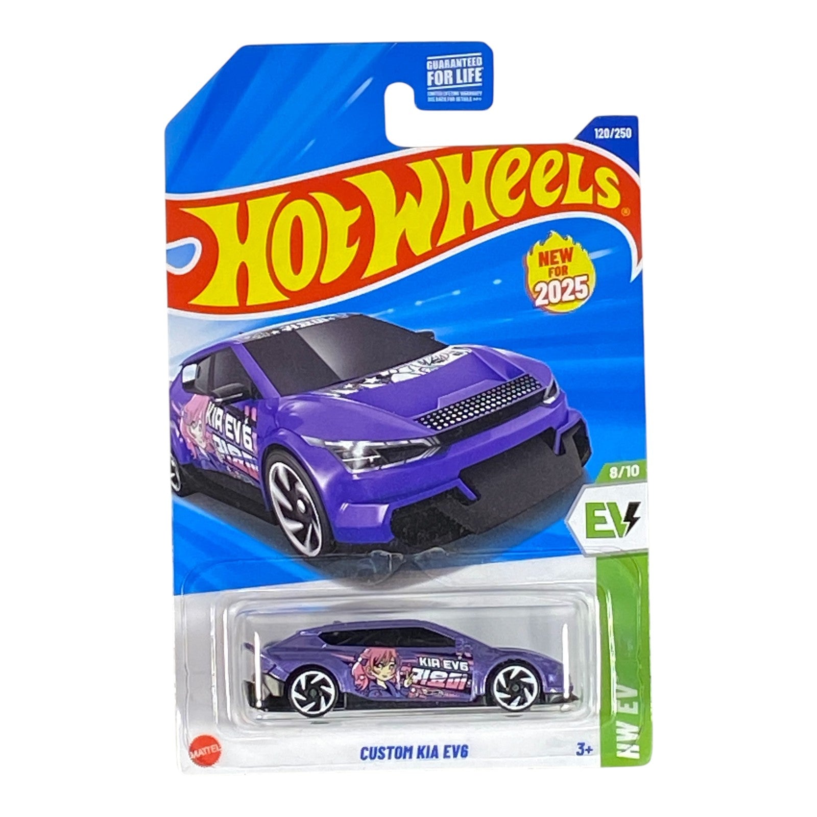 Hot Wheels Custom Kia EV6 - HW EV Series 8/10 Main image