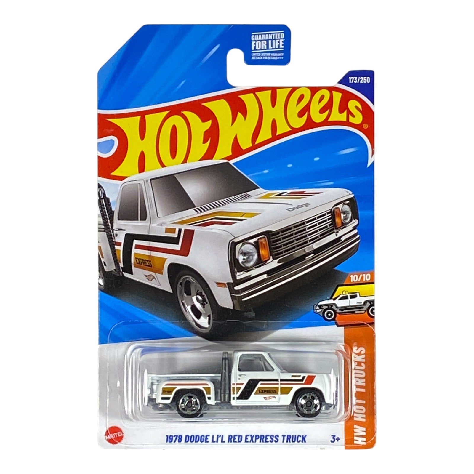 Hot Wheels 1978 Dodge Li'l Red Express Truck - HW Hot Trucks Series 10/10 Main image