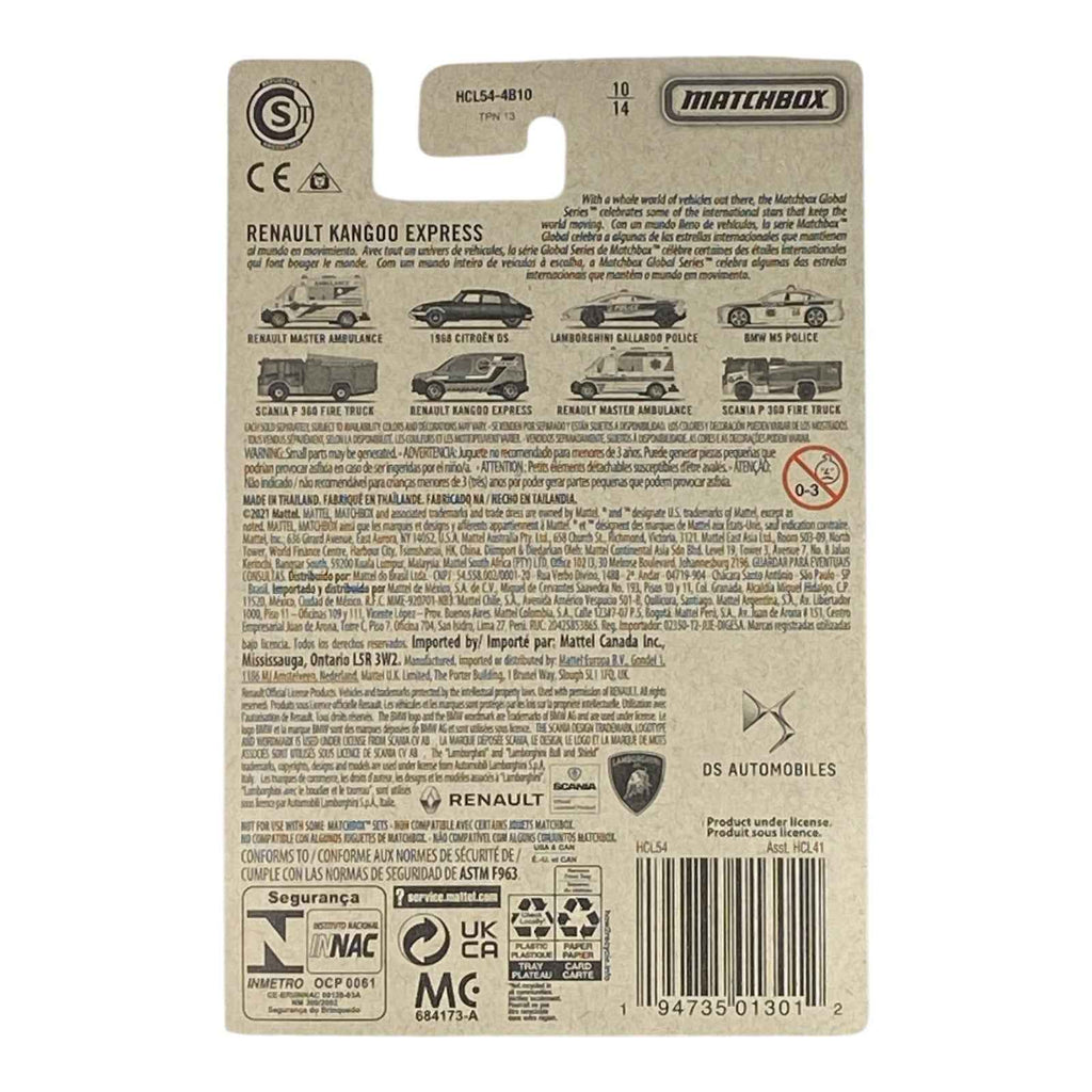 Matchbox Renault Kangoo Express - Matchbox Global Series 10/14