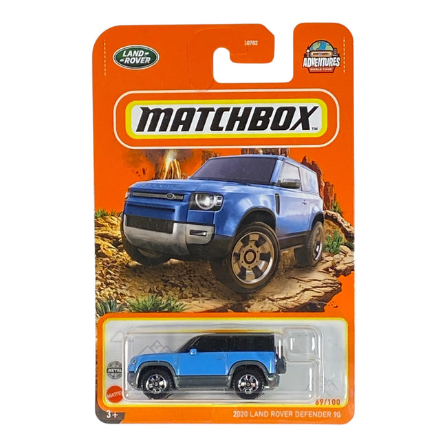 Matchbox 2020 Land Rover Defender 90 - Matchbox Series 69/100 - Collectors World Toys Hover Image