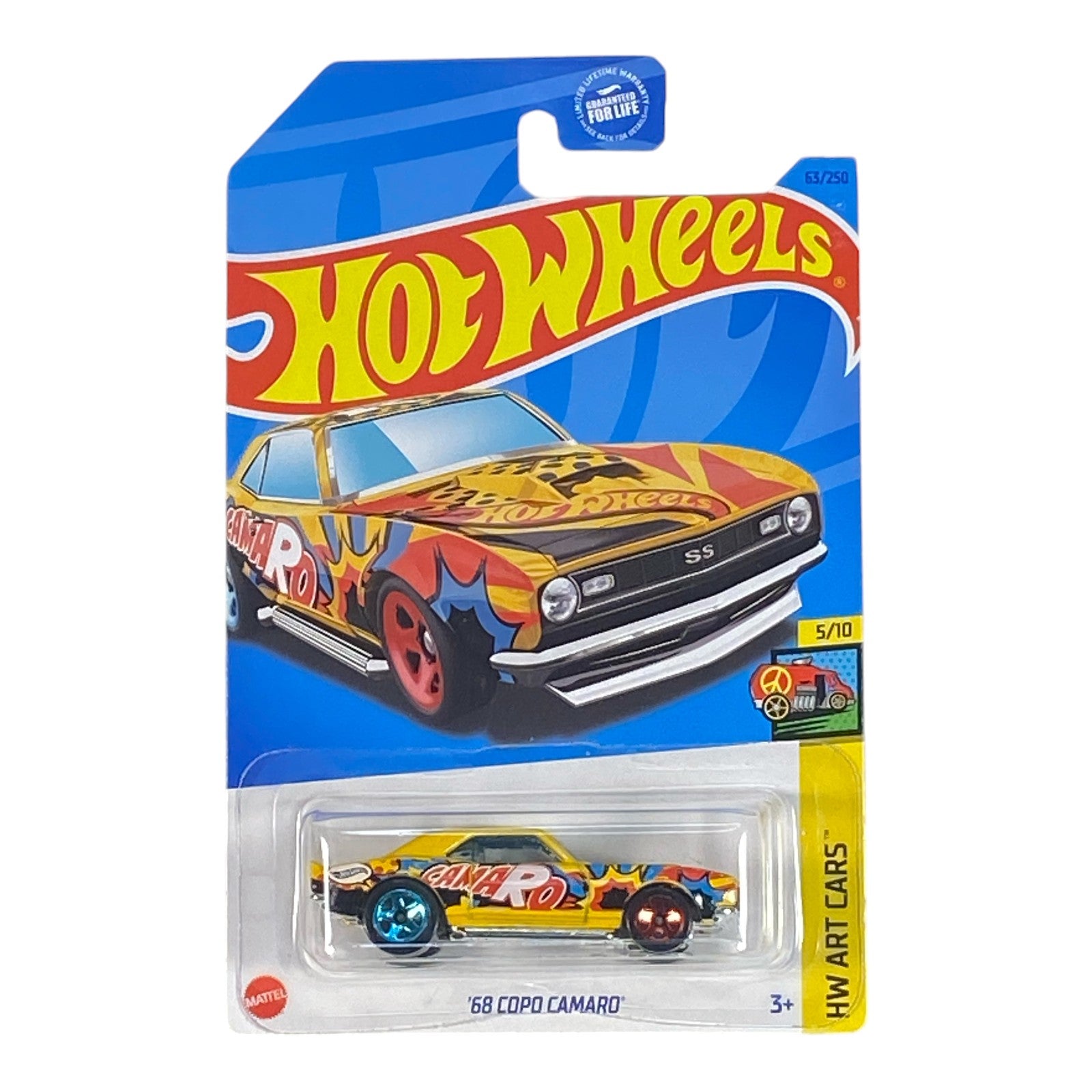 Hot Wheels '68 Copo Camaro - Art Cars Series 5/10