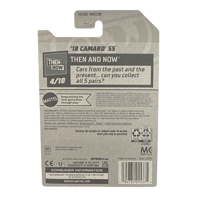 Hot Wheels '18 Camaro SS - Then and Now Series 4/10 Main Image