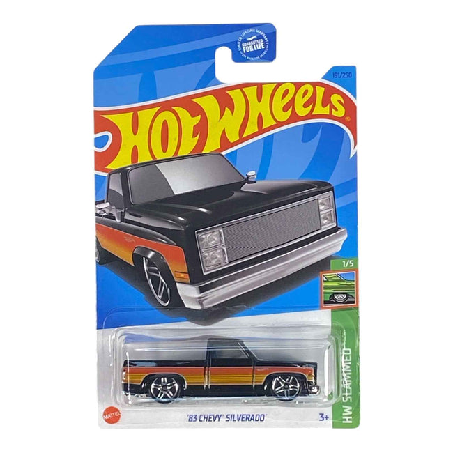 Hot Wheels '83 Chevy Silverado - Slammed Series 1/5 - Hover Image
