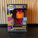 Funko Fundays Experience 2025: Pop! Originals MARVEL Freddy Funko as Iron Man (Blacklight) LE500