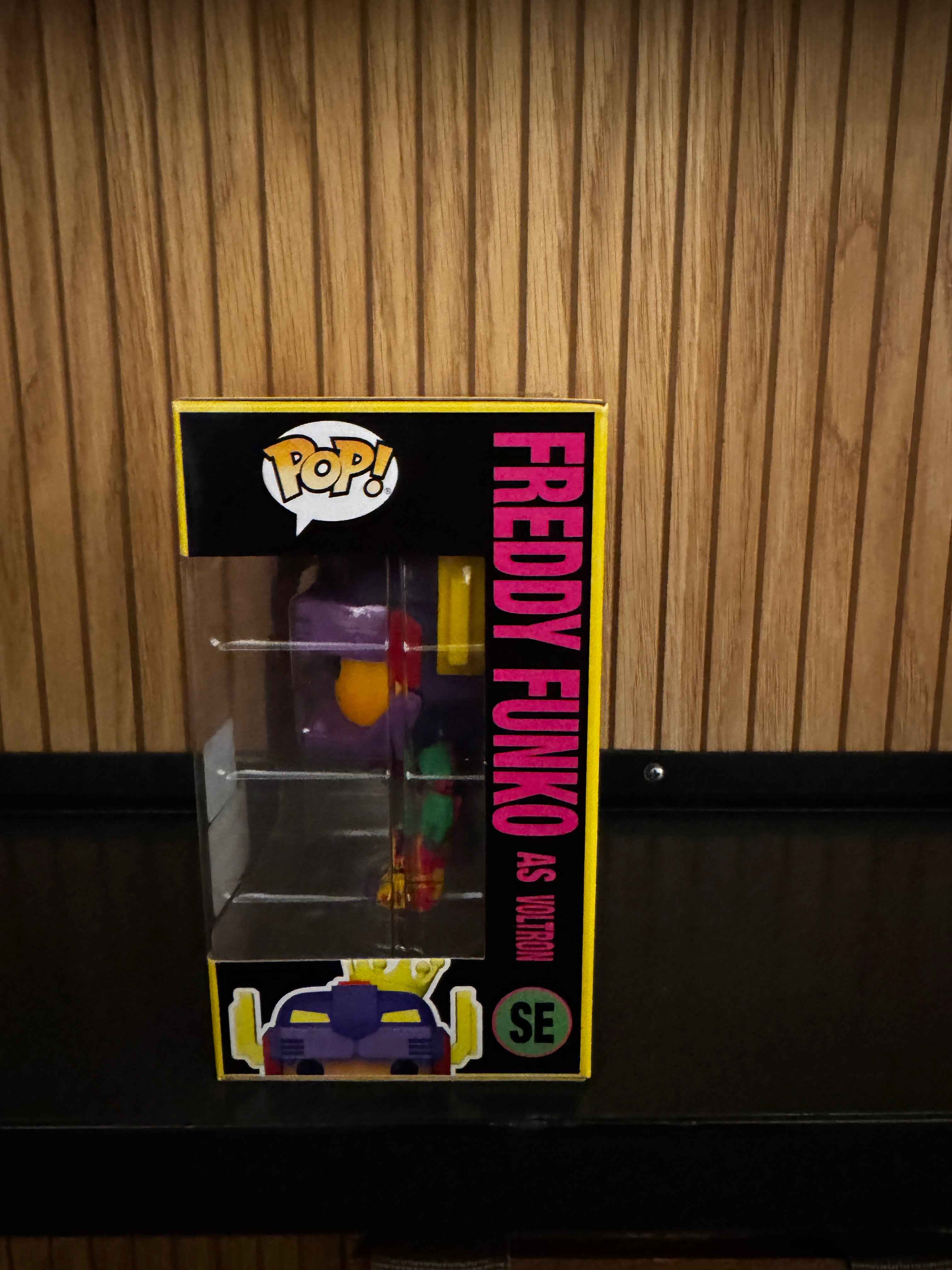Funko Fundays Experience 2025: Pop! Originals Freddy Funko as Voltron (Blacklight) LE1500 Secondary image