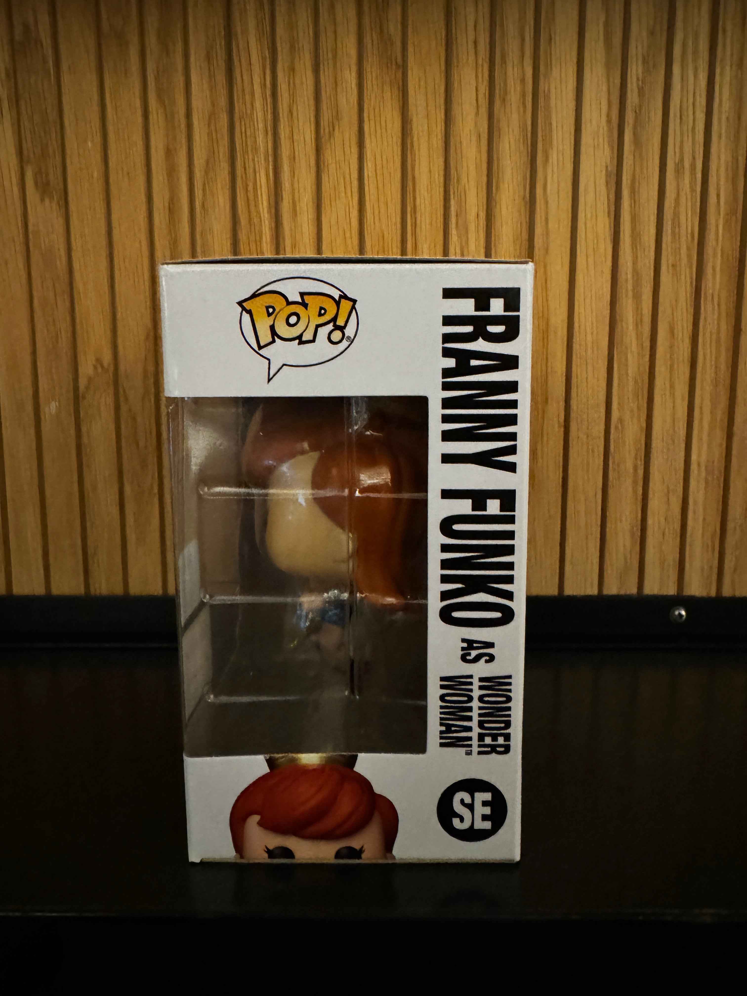 Funko Fundays Experience 2025: Pop! Originals DC Franny Funko as Wonder Woman (Diamond Glitter) LE2100 Secondary image