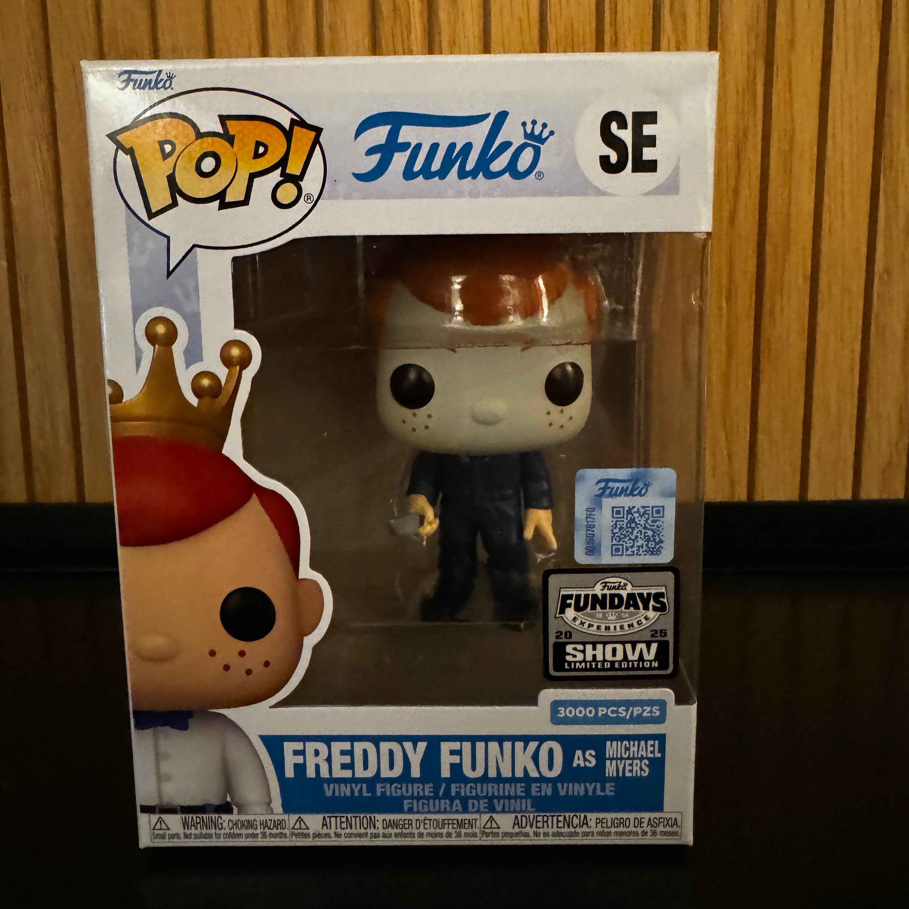 Funko Fundays Experience 2025: Pop! Originals HORROR Halloween Freddy Funko as Michael Myers () LE3000 Main image