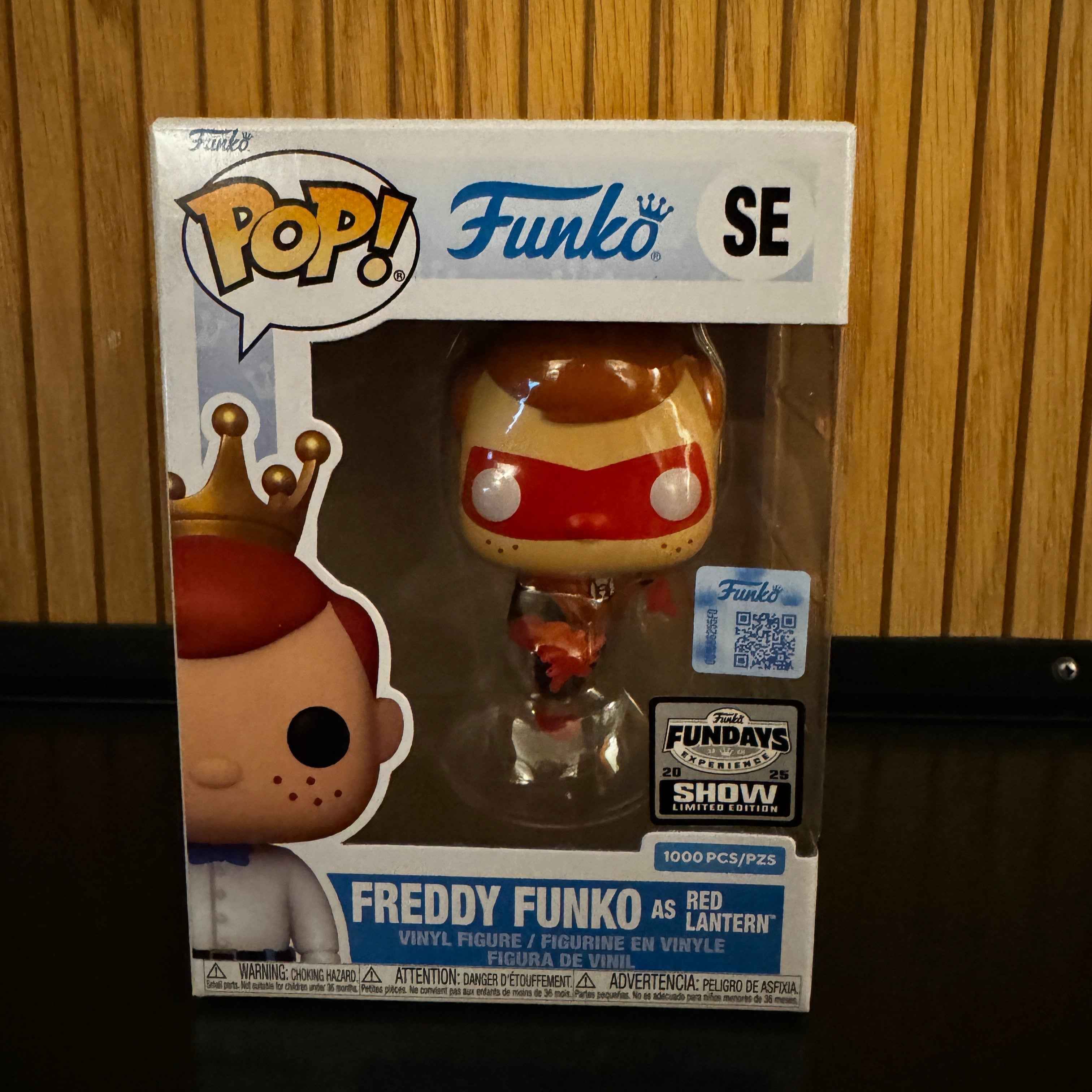 Funko Fundays Experience 2025: Pop! Originals DC Freddy Funko as Red Lantern () LE1000 Main image