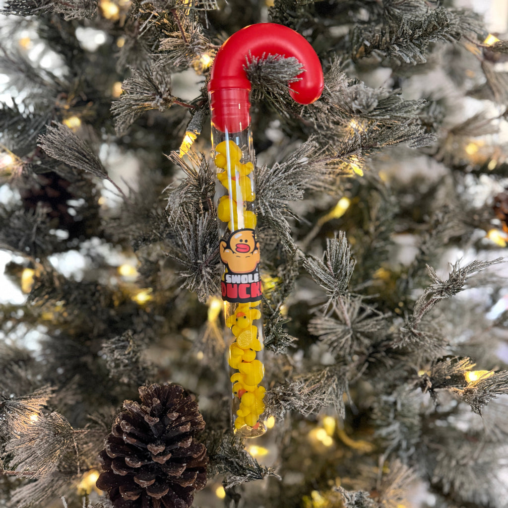 Swole Duck Candy Cane