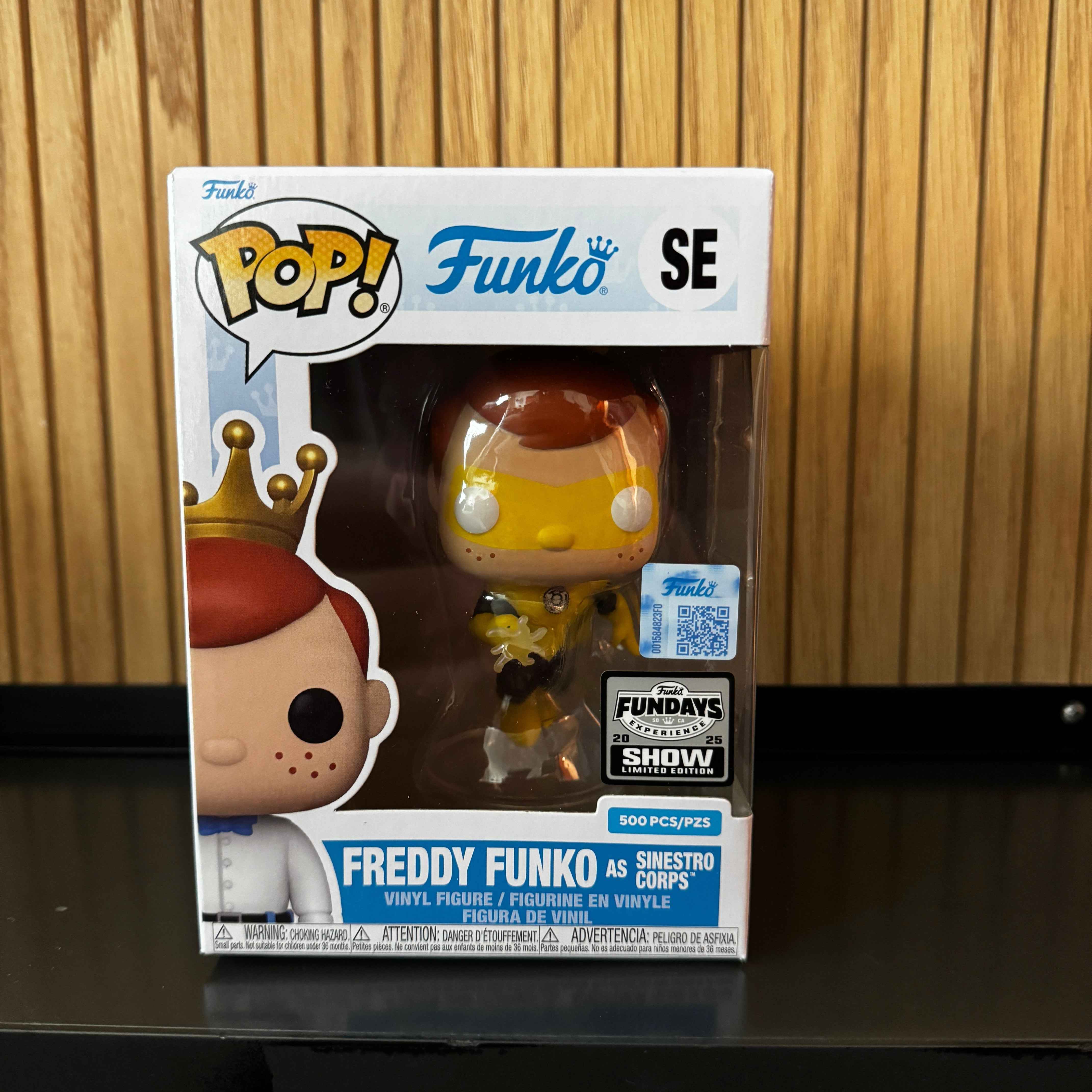 Funko Fundays Experience 2025: Pop! Originals DC Freddy Funko as Sinestro Corps () LE500 Secondary image