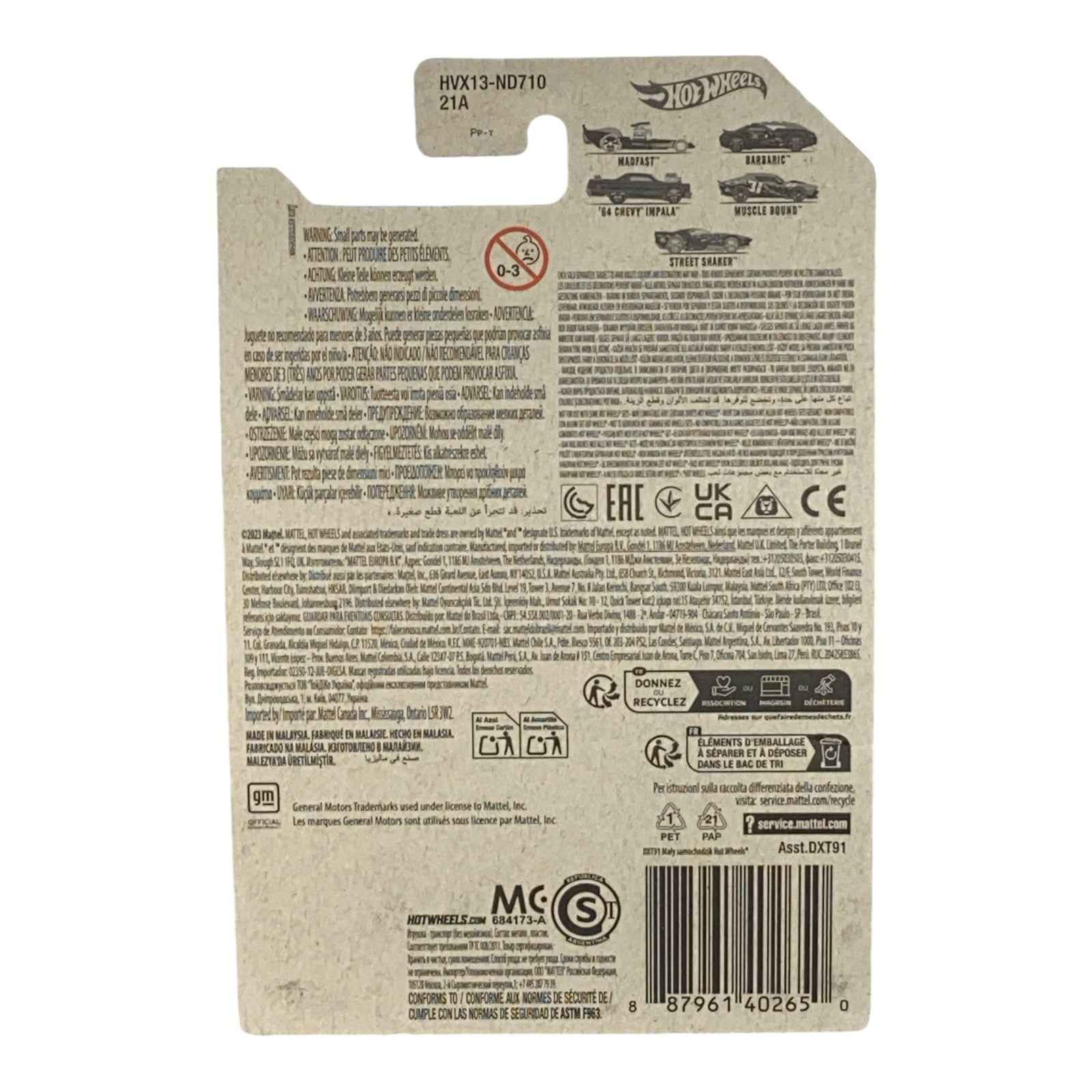 Hot Wheels Muscle Bound - 2024 Halloween Series 4/5 -