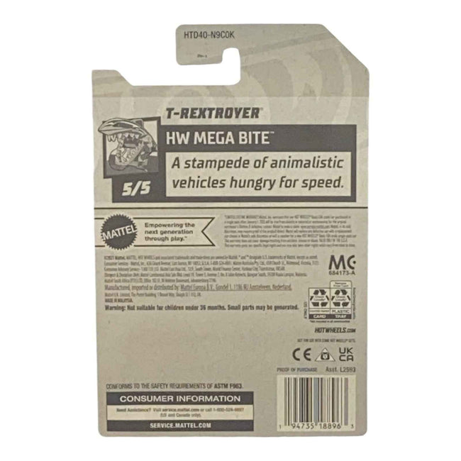 Hot Wheels T-Rextroyer - Mega Bite Series 5/5 Main Image