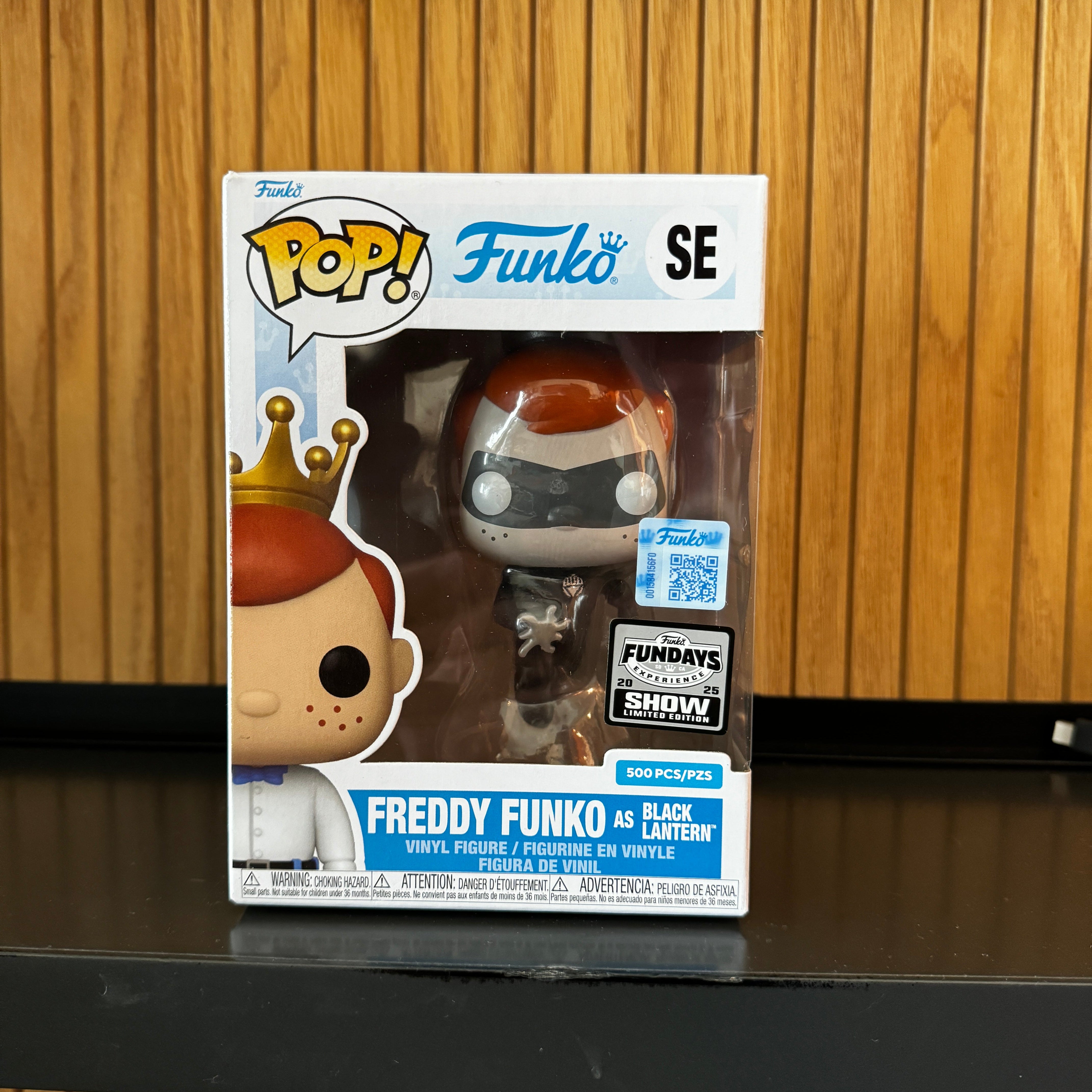 Funko Fundays Experience 2025: Pop! Originals DC Freddy Funko as Black Lantern () LE500 Main image