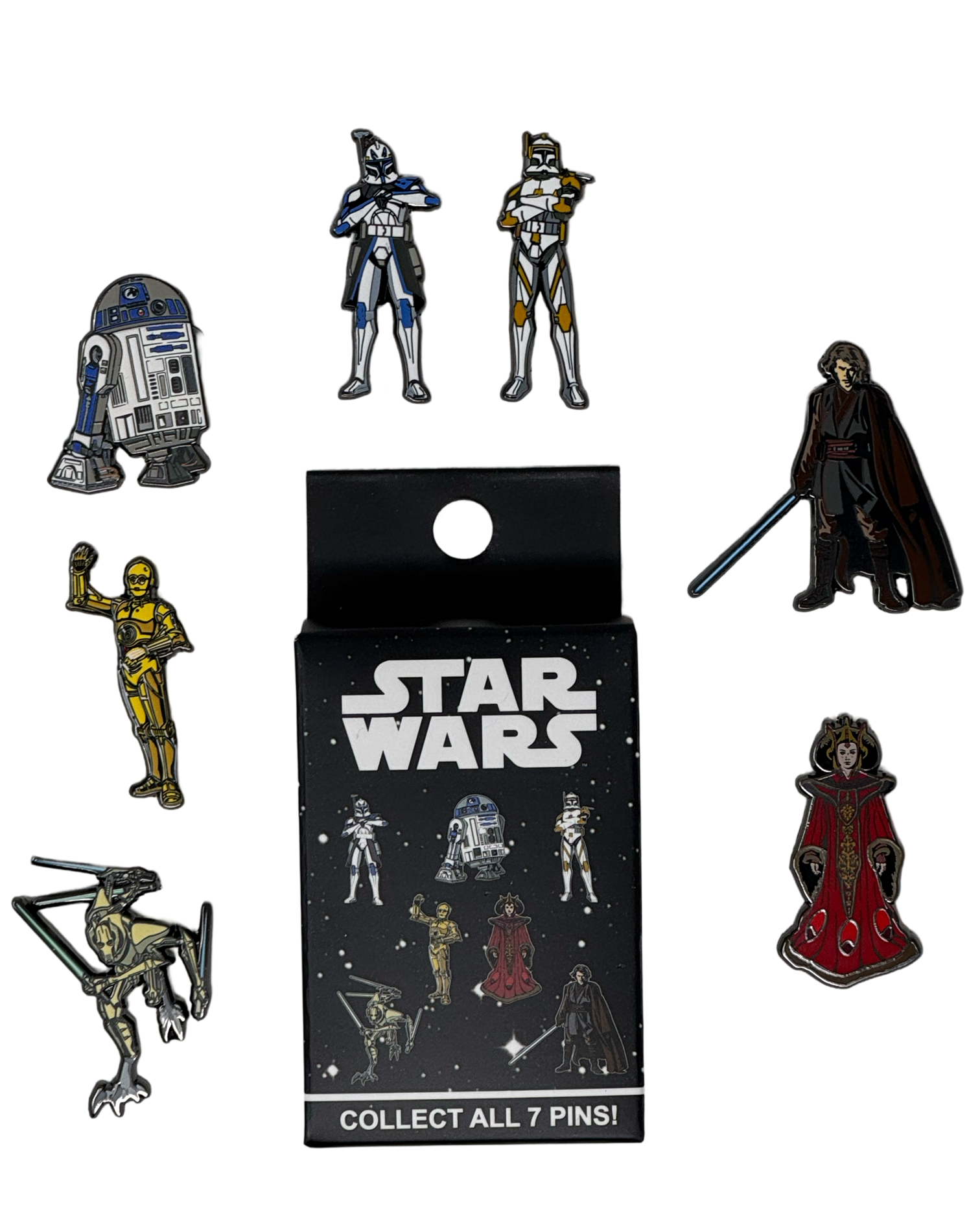 Star Wars Blind Box Mystery Enamel Pin SWC TOKYO 2025 Exclusive (04/30/2025) - Collectors World Toys