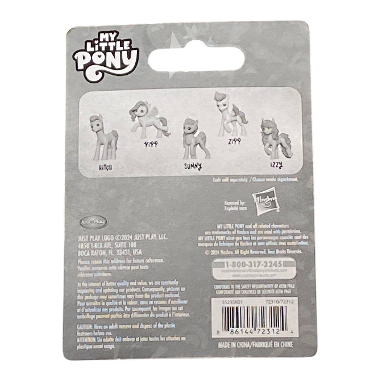 Izzy - My Little Pony Micro Figure with Bonus Card