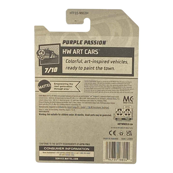 Hot Wheels Treasure Hunt - Purple Passion | Art Cars Series 7/10