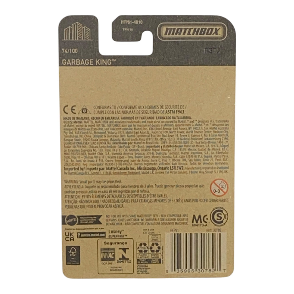 Matchbox Garbage King - Matchbox Series 74/100 -