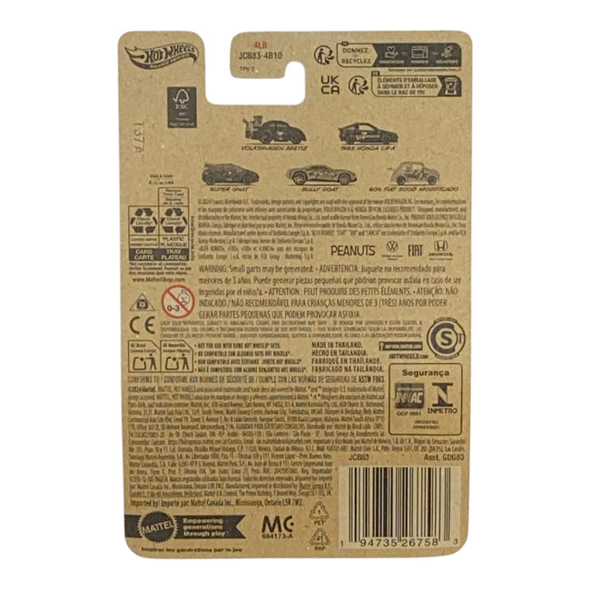 Hot Wheels Bully Goat - Silver Series Peanuts 75 Years 4/5 Main Image