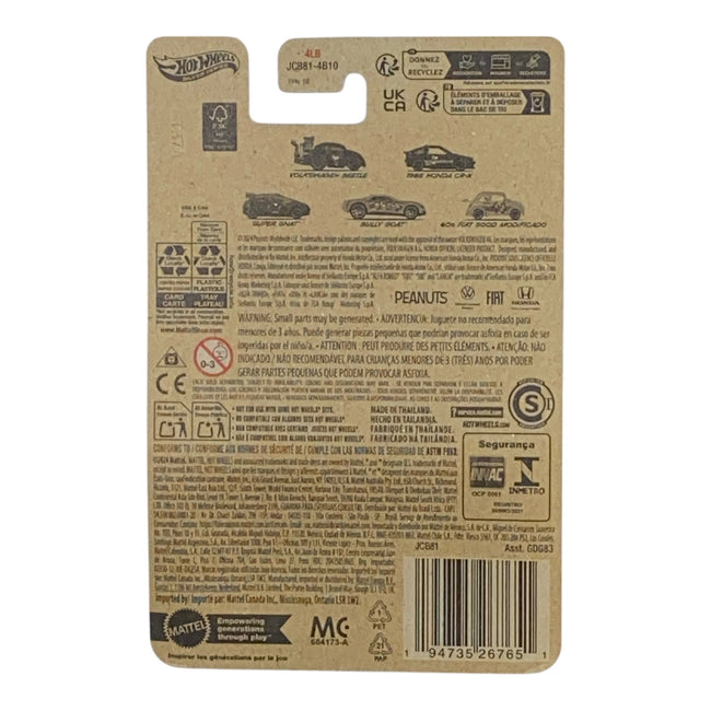 Hot Wheels Volkswagen Beetle - Silver Series Peanuts 75 Years 1/5 Main Image