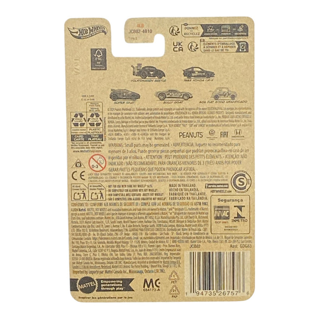 Hot Wheels 1985 Honda CR-X - Silver Series Peanuts 75 Years 2/5 Main Image