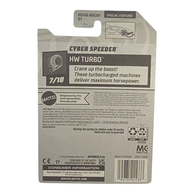 Hot Wheels Cyber Speeder - Turbo Series 7/10 Main Image
