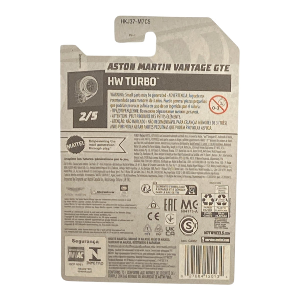 Hot Wheels Aston Martin Vantage GTE - Turbo Series 2/5 -