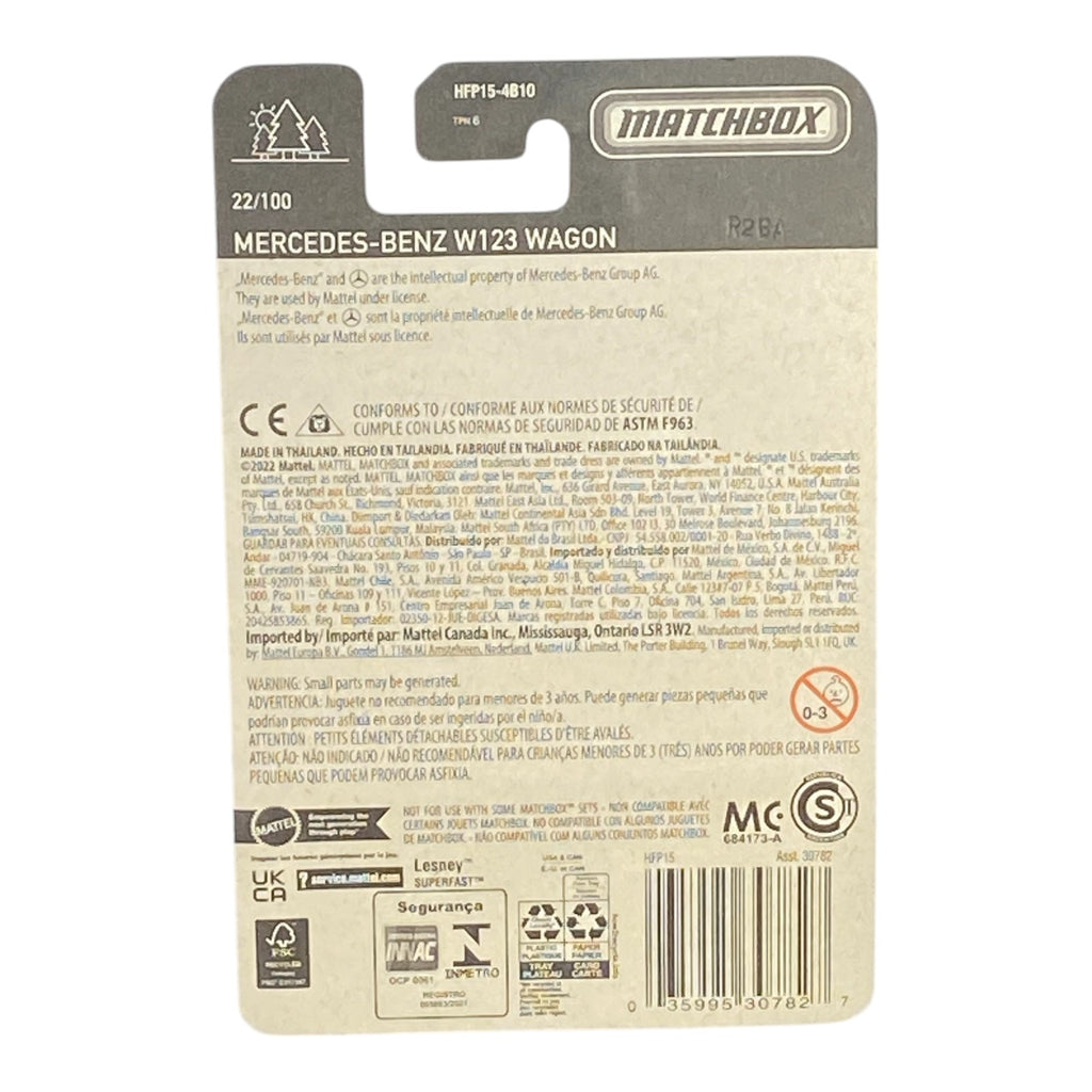 Matchbox Mercedes-Benz W123 Wagon - Matchbox Series 22/100