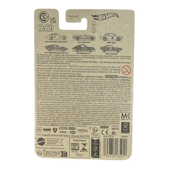 Hot Wheels 1971 Lamborghini Mira SV - Vintage Racing Club 4/6 Main Image