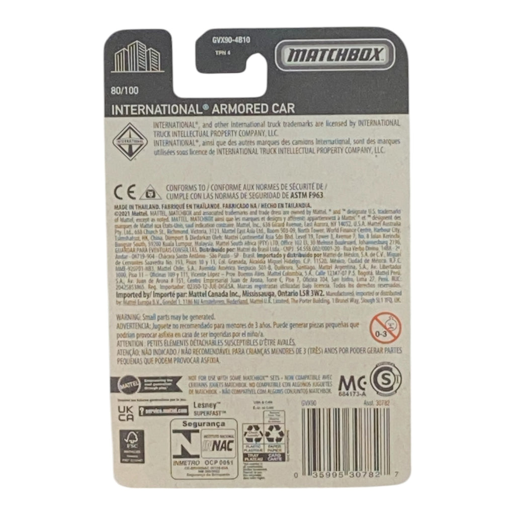 Matchbox International Armored Car - Matchbox Series 80/100 -