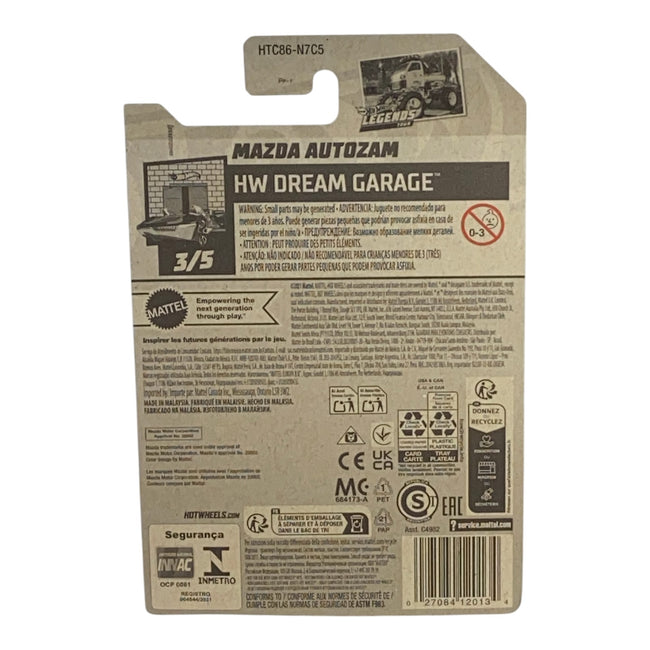 Hot Wheels Mazda Autozam - Dream Garage Series 3/5 Main Image